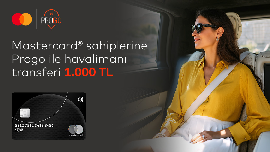 Silver Logolu Mastercard Sahiplerine İstanbul içi Havalimanı transferlerinde 1.000 TL fırsatı!