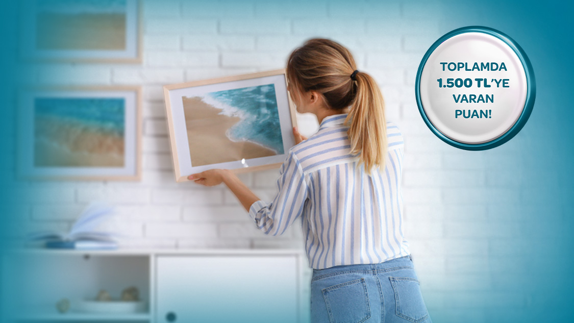 Yapı market sektöründeki 7.500 TL – 15.000 TL arasındaki harcamalarınıza 400 TL, 15.000 TL – 100.000 TL arasındaki harcamalarınıza 750 TL; 100.000 TL ve üzeri harcamalarınıza 1.500 TL Worldpuan!