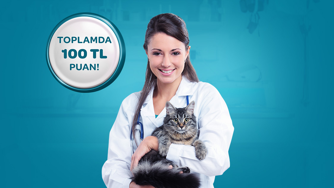 Petshop ve veteriner harcamalarınızda Puan  fırsatı! World Üye İşyerleri’nden yapacağınız 1.000 TL ve üzeri Petshop ve veteriner harcamalarınıza 100 TL Puan!